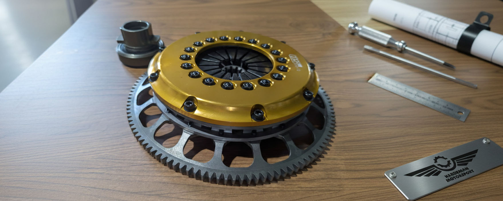 OS Giken koppeling en vliegwiel