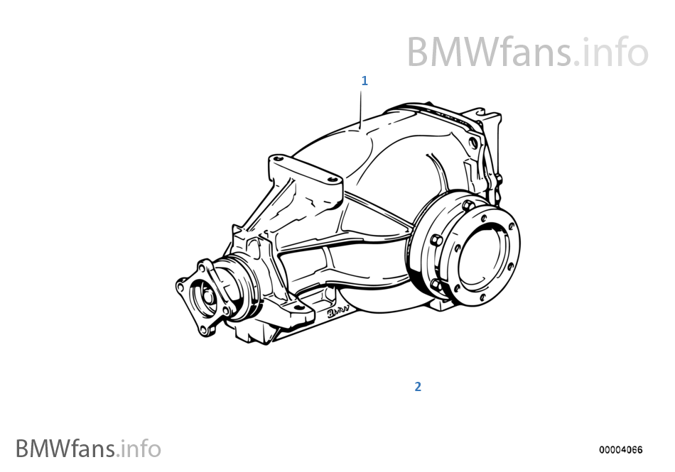 BMW E28/E30 Z1  Z3 Compact 188 differentieel revisie