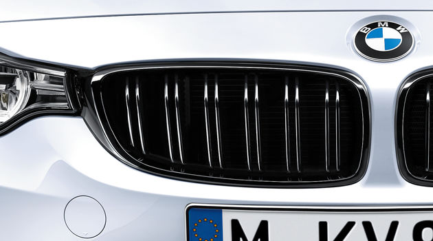 BMW M Performance Koelingrooster Zwart Hoogglans, Rechts