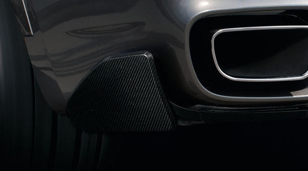 BMW M Performance Achterflap Carbon, Links