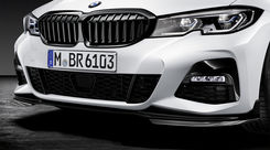 BMW M Performance Frontsplitter, Zwart Hoogglans