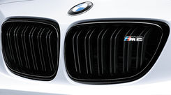 BMW M Performance Zwarte Grille, Links
