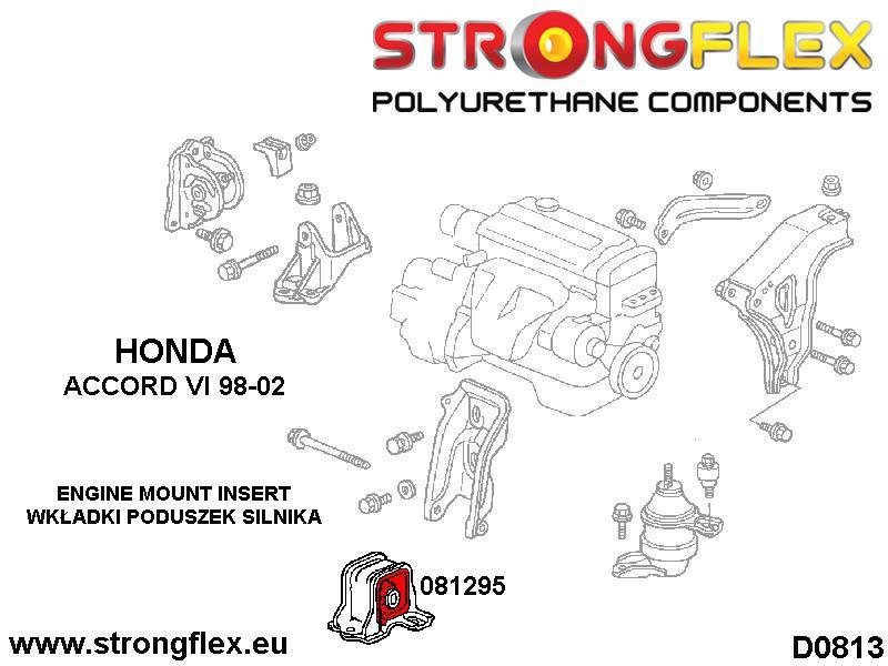 081295A: Engine front mount inserts SPORT