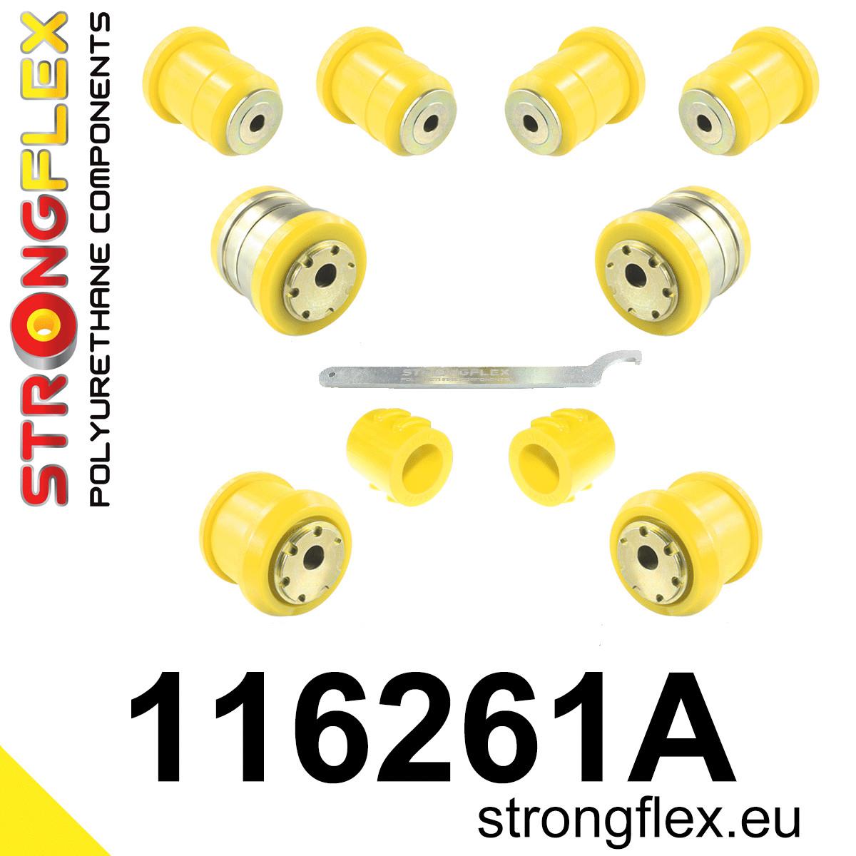 116261A: Front suspension bush kit SPORT