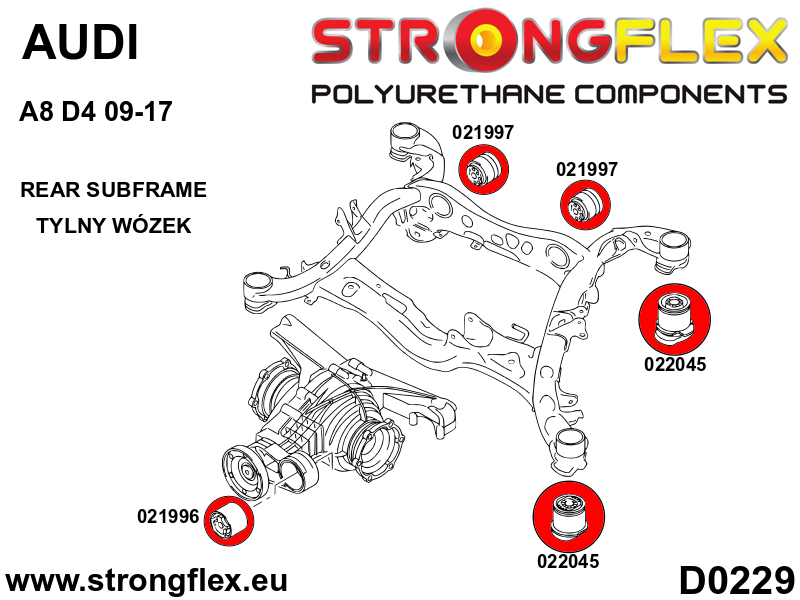 022045B: Rear subframe bush