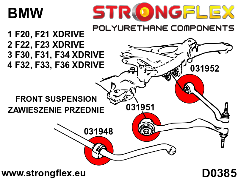 031951B: Front suspension - front bush