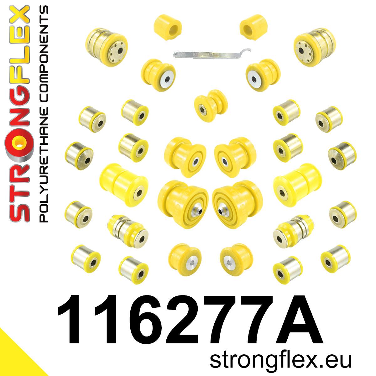 116277A: Full suspension  polyurethane bush kit SPORT