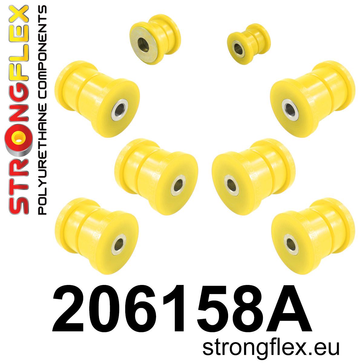 206158A: Rear suspension bush kit SPORT