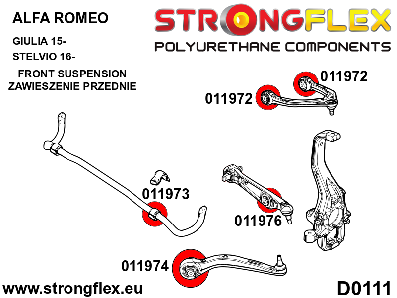 011976A: Front lower wishbone bush – outside SPORT