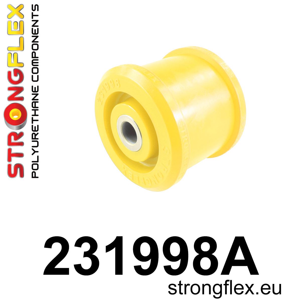 231998A: Rear diff mount - front bush SPORT