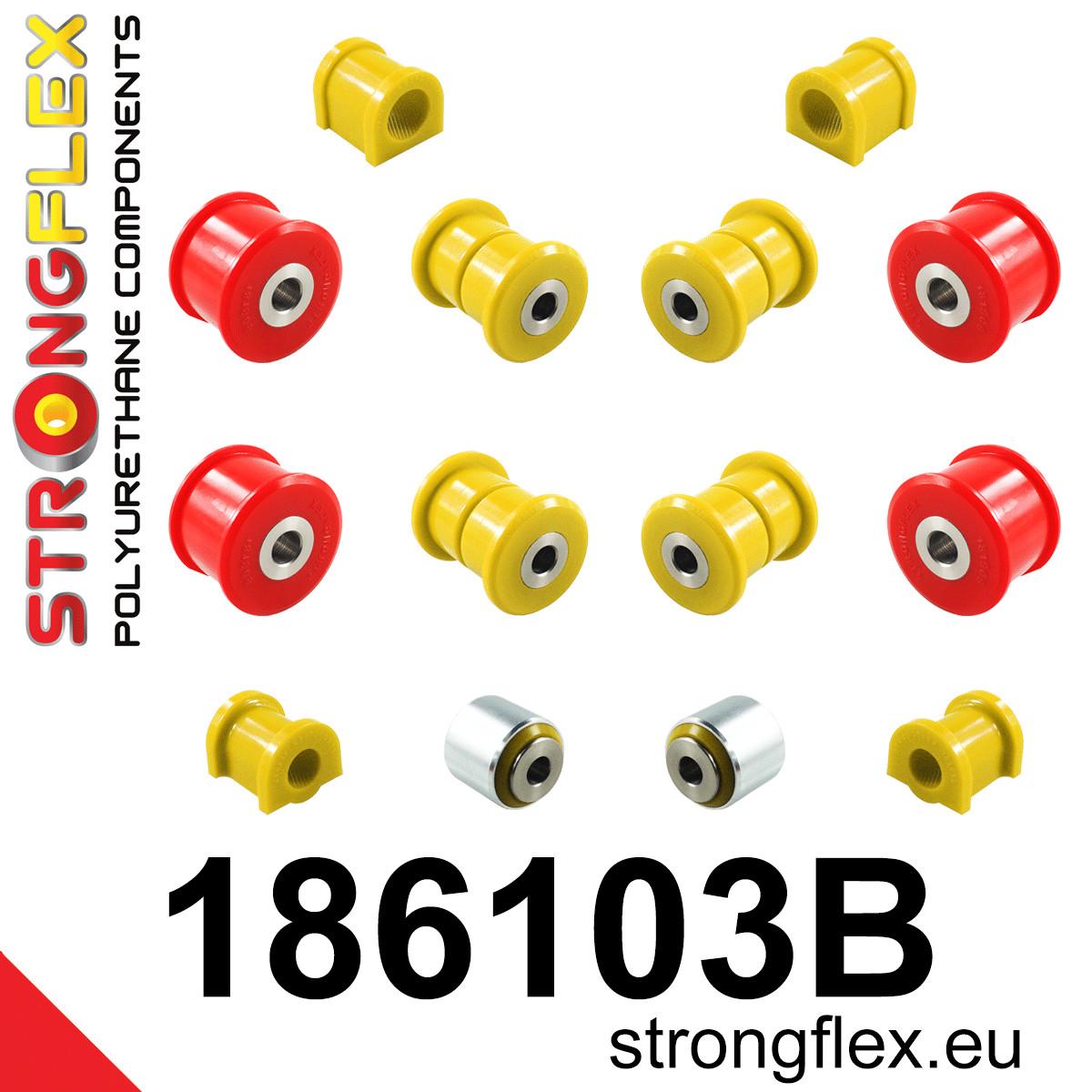 186103B: Full suspension polyurethane bush kit