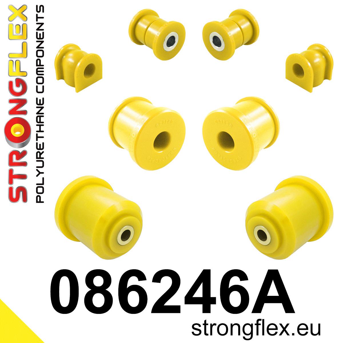 086246A: Front suspension and ream beam bush kit SPORT