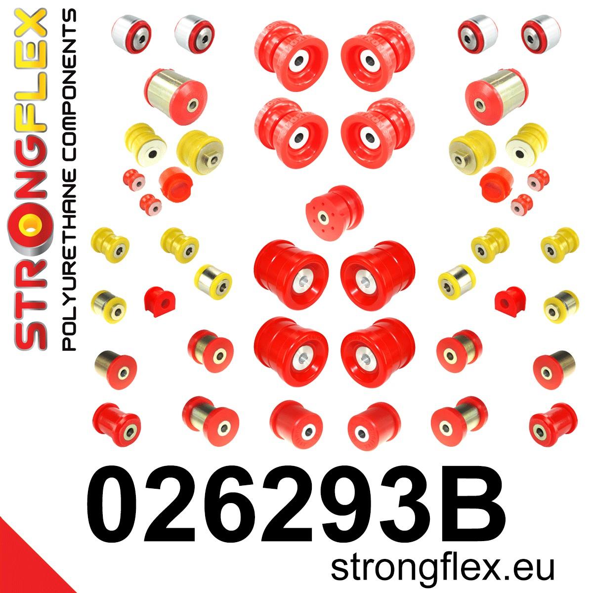 026293B: Full suspension polyurethane bush kit