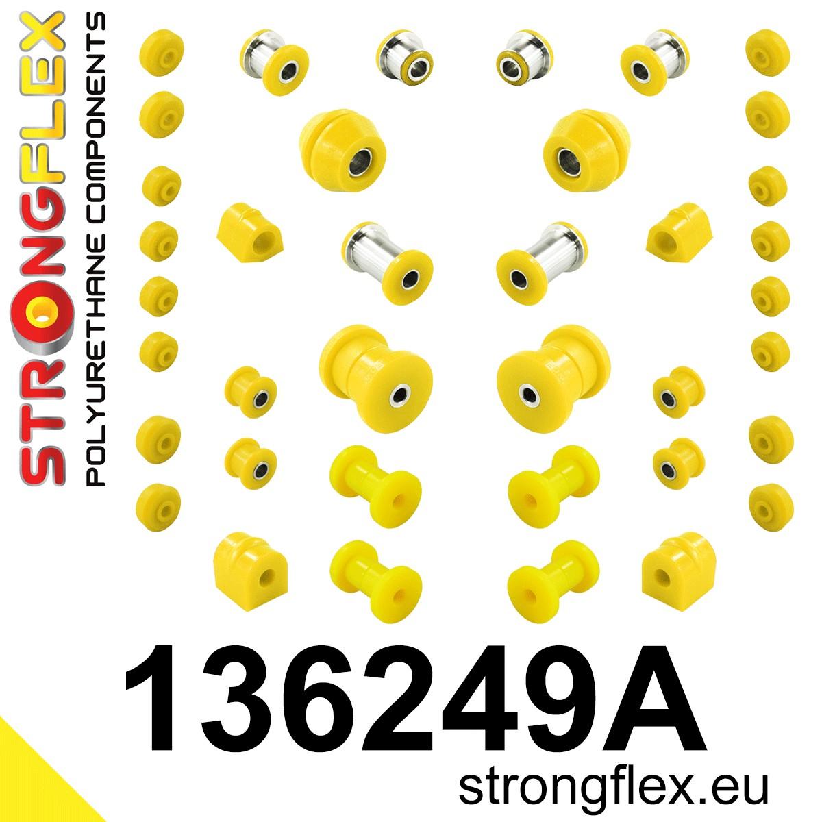 136249A: Full suspension polyurethane bush kit SPORT