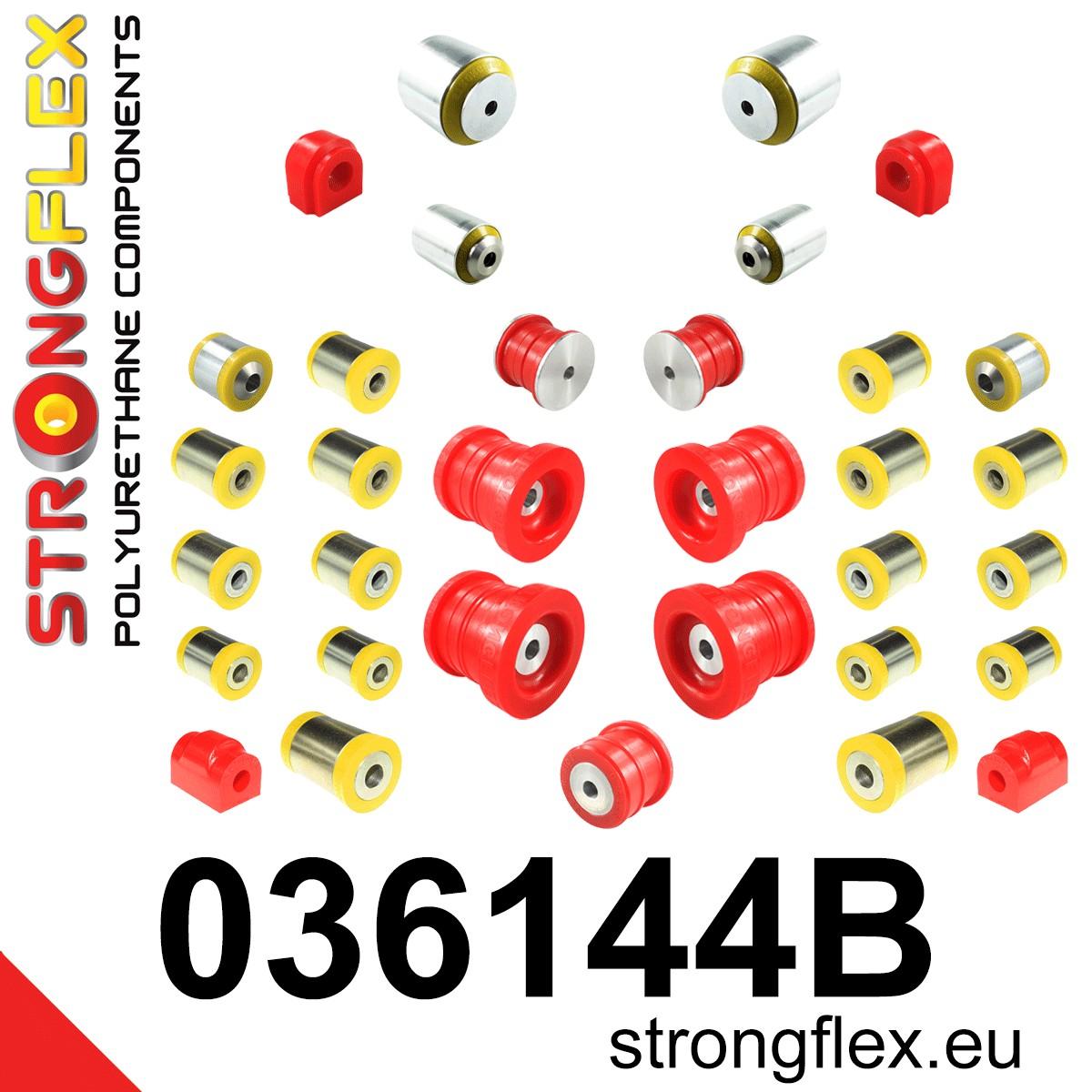 036144B: Full suspension polyurethane bush kit