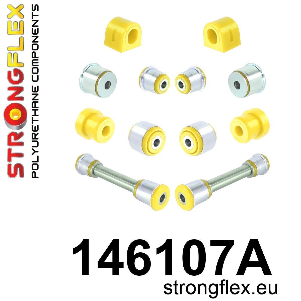 146107A: Front suspension bush kit SPORT