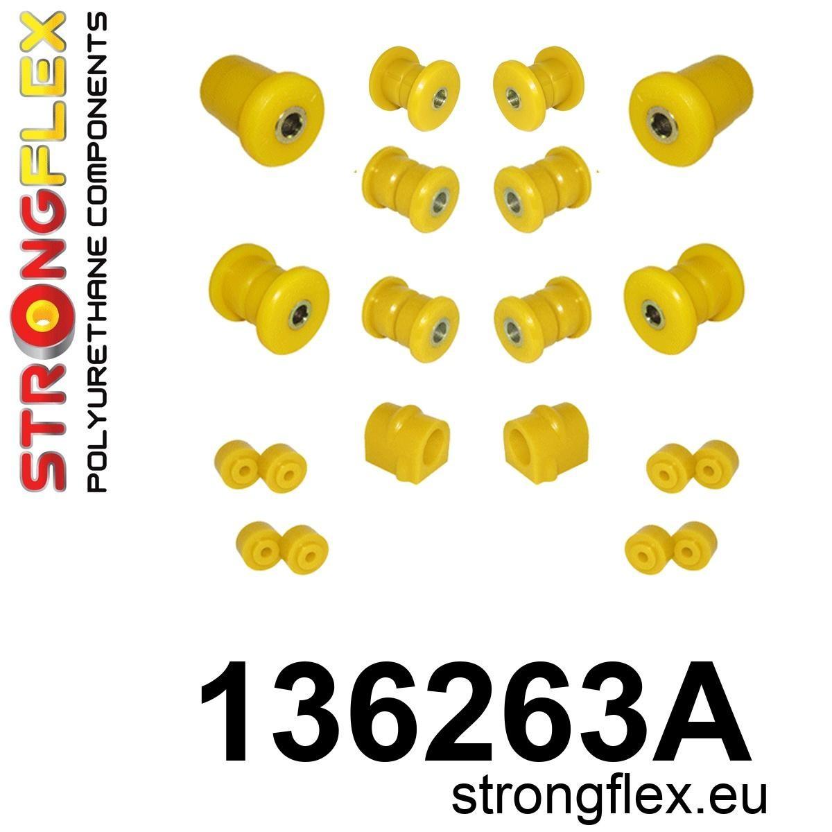 136263A: Front suspension bush kit SPORT