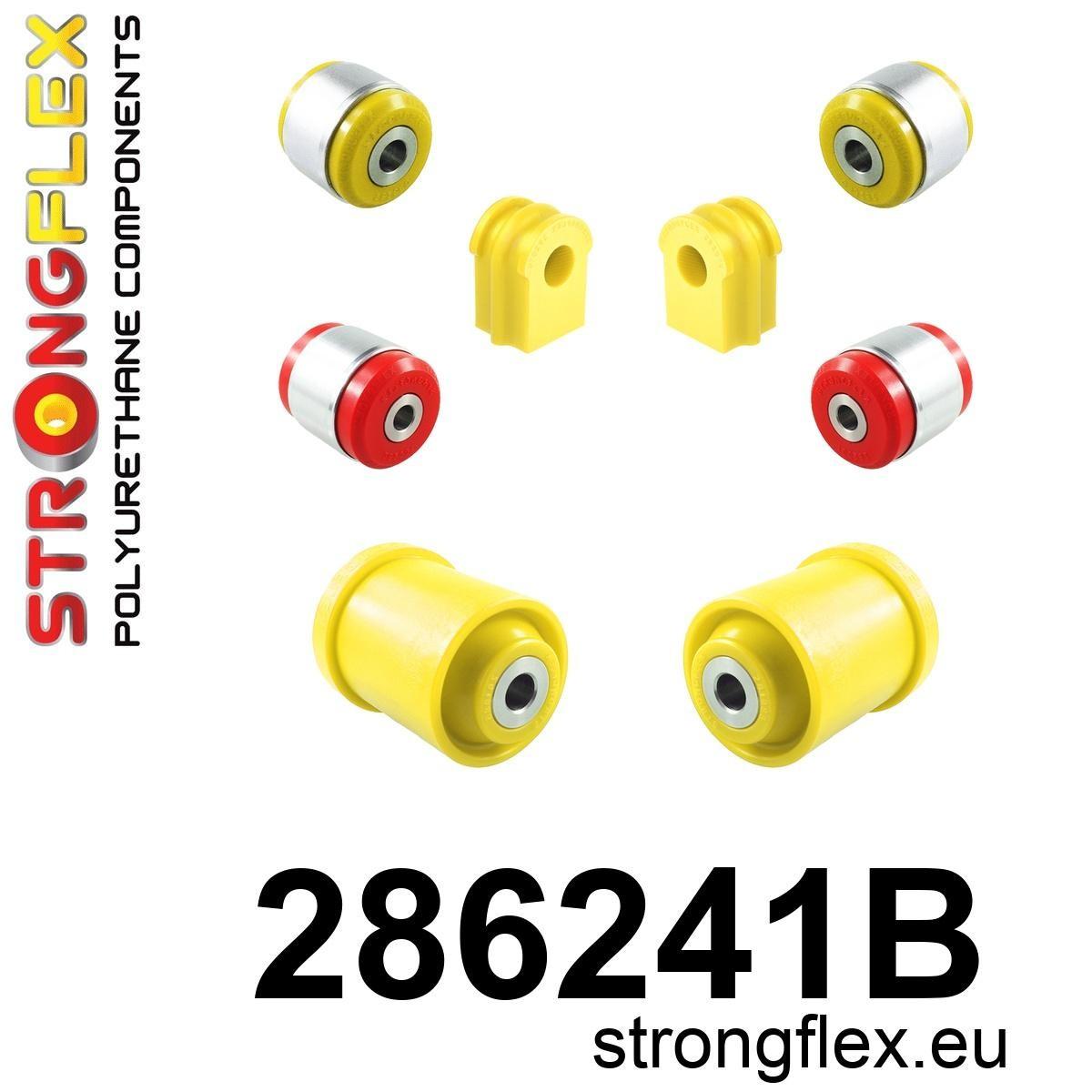 286241B: Front suspension and ream beam bush kit