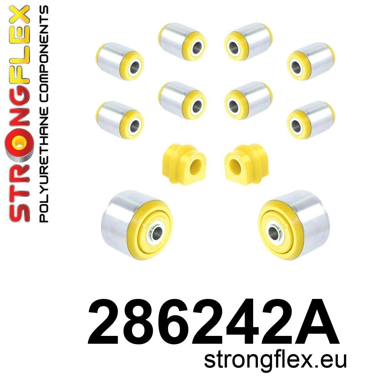 286242A: Rear suspension bush kit SPORT