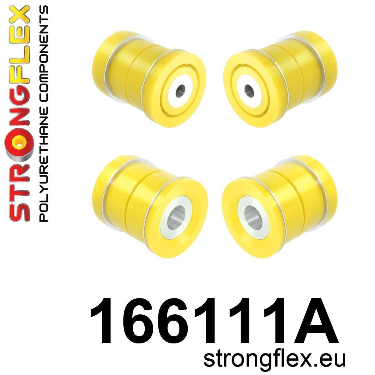 166111A: Rear beam mounting bush kit SPORT