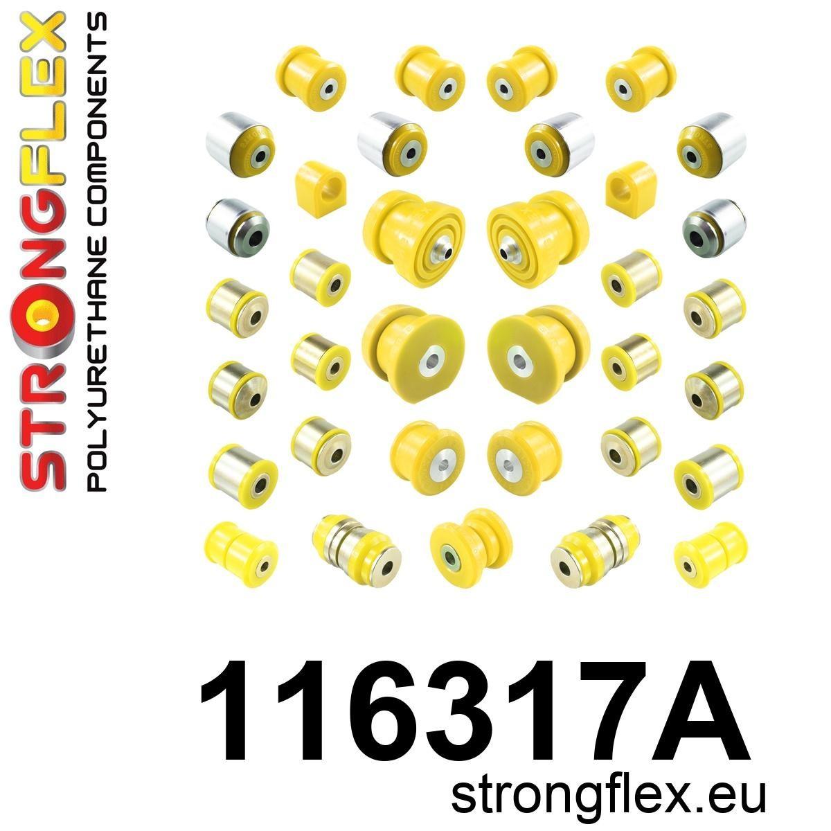 116317A: Full suspension bush kit SPORT
