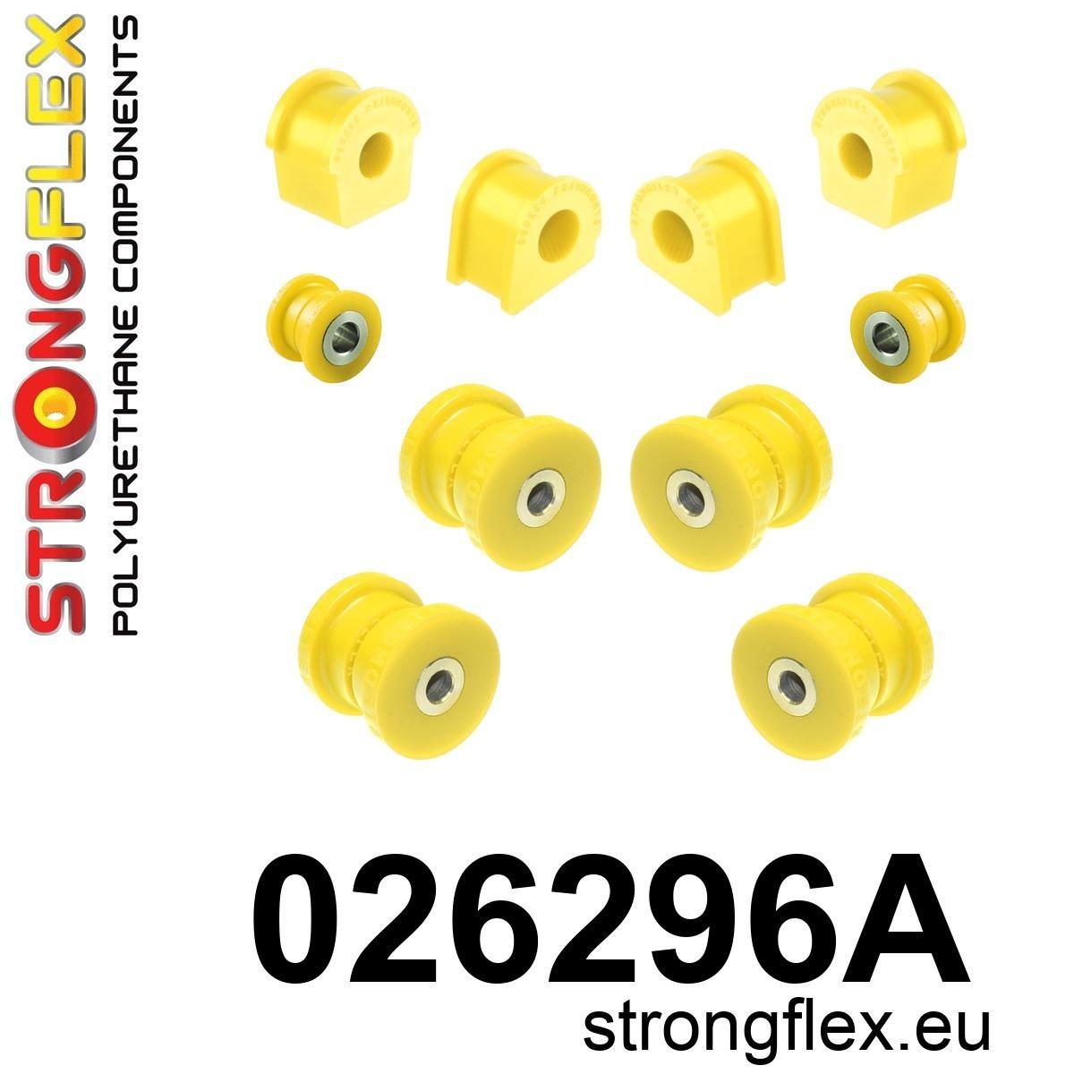 026296A: Rear suspension bush kit SPORT