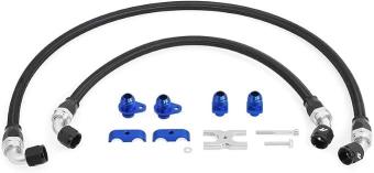 Mishimoto MMSBH-F80-15 Oil Cooler Line Kit