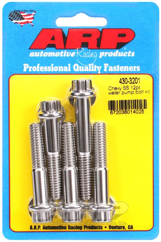 Chevy SS 12pt waterpompboutset