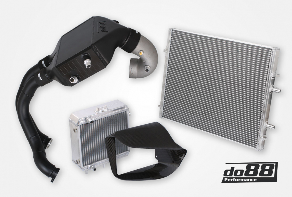 BigPack BMW F8X M3 M4, Intercooler + Leidingen + Radiatoren