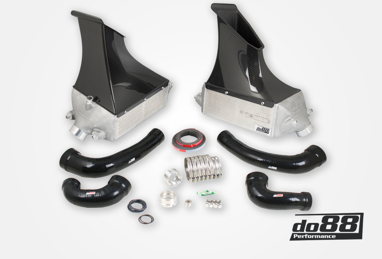 Porsche 911 Turbo (991) Intercoolerkit MERA voor do88 Y-pijp