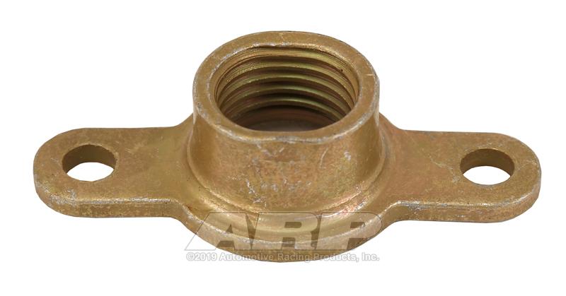 3/8-24 plate nut, 2-lug fixed