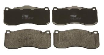 TRW Brake pads set for 6-pot 135i brake calipers