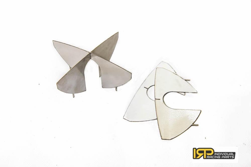 Draadkruis voor gerookte Hella koplamplook BMW E30, E34