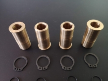 Brass brake bushes V2 (for standard calipers)