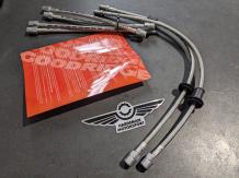 Goodridge stainless steel braided brake hose set