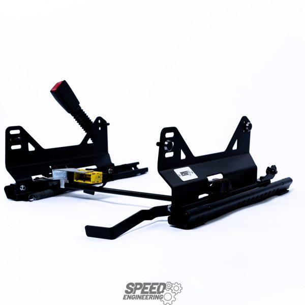 Recaro pole position zijadapter geschikt voor BMW OEM looprail E46 + Z4 - driver