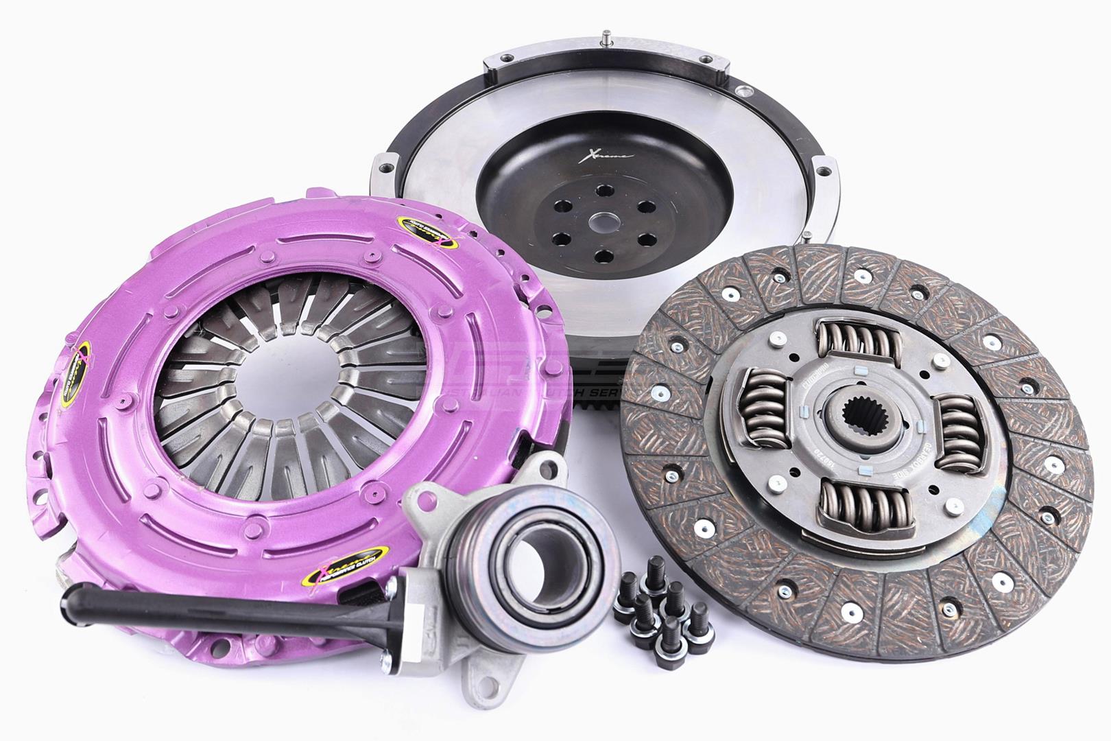 Clutch Kit - Xtreme Performance Heavy Duty Organic Conversion kit to solid flywheel 360Nm CEE'D 1.6 GT
