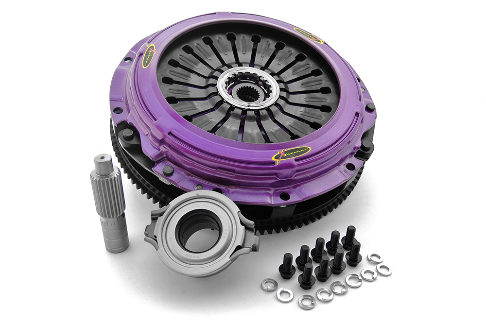 Xtreme Performance - 230mm Rigid Ceramic Twin Plate Clutch Kit Incl Flywheel 1800Nm LANCER 2.0 i Ralliart 4WD (CY4A)