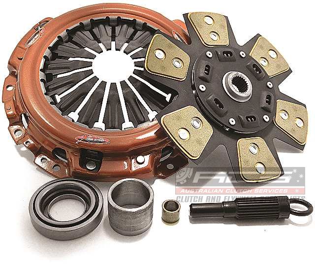Clutch Kit - Xtreme Outback Race Sprung Ceramic Incl Flywheel 1090Nm NAVARA (D40) 2.5 dCi