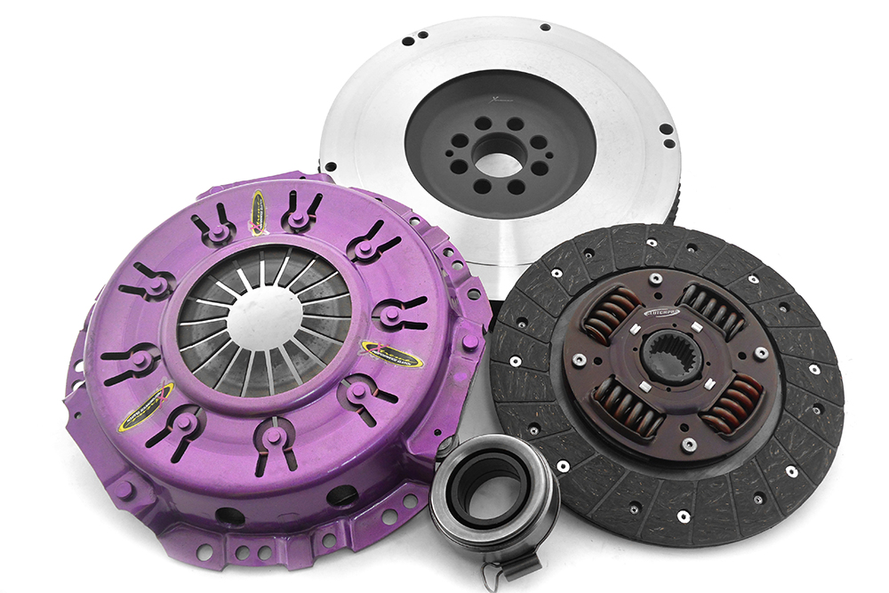 Clutch Kit - Xtreme Performance Heavy Duty Organic Incl Flywheel 280Nm 660kg (60% inc ) Conversion kit Dual-mass to solid flywheel ALTEZZA 2.0 VVTi (SXE10)