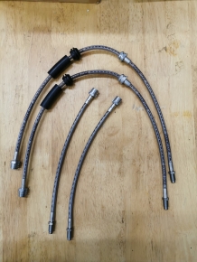 Goodridge stainless steel braided brake hose set