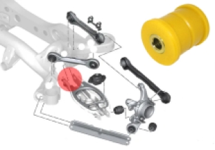 031589A: Rear lower lateral arm to chassis bush SPORT