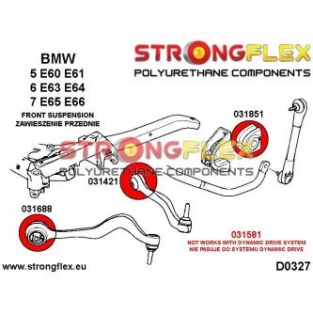 031851A: Front / rear anti roll bar bush SPORT