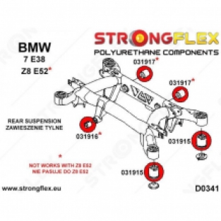 E38 Urethaan subframe bus