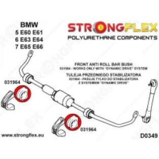 036248B: Full suspension  polyurethane bush kit