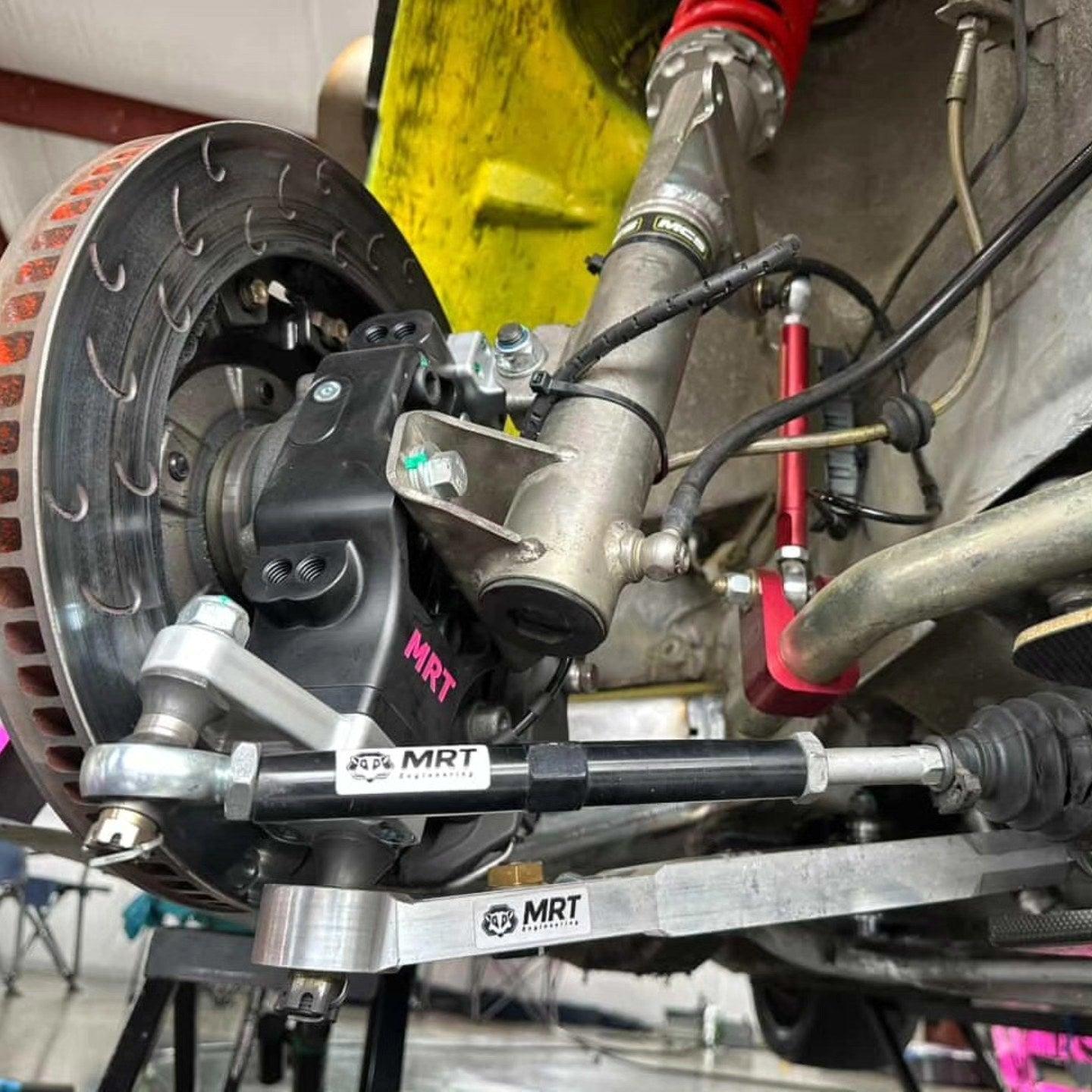 BMW E30 / E36 / E46 - RACE modular spindle - E30 Gr.A DTM -style / E30 non-M / universal coilover (weld-on brackets) / None (radial)