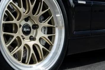 Apex ML-10RT forged aluminum rim (Motorsport gold) (18x9.5 ET35 5x120 72.56CB)
