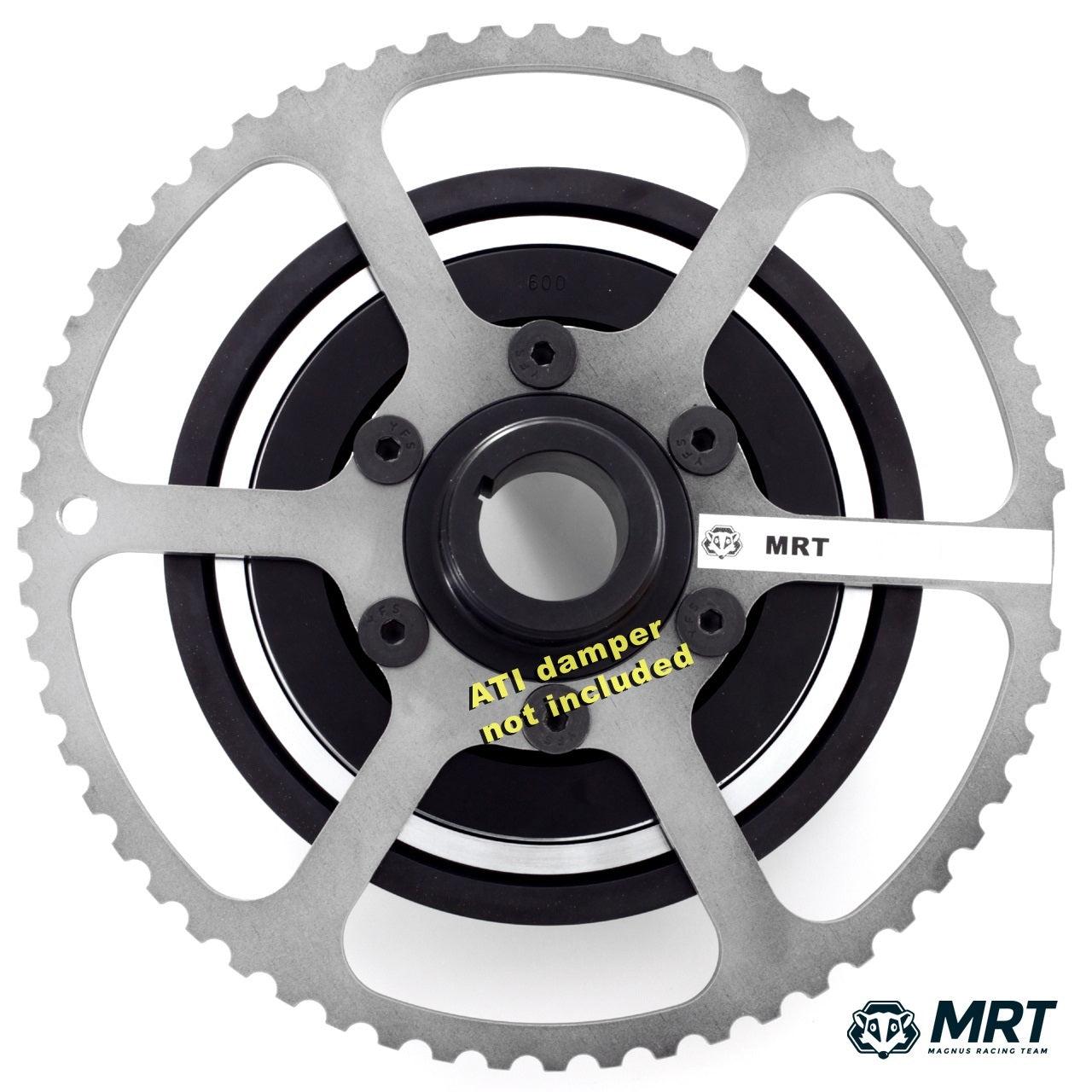 BMW M50 / M52 / M54 / S52 / M30 / M88 / S38B35 / S38B36 - ATI / PCE super damper installation kit - M50 / M52 / S52 with Vanos - with trigger wheel