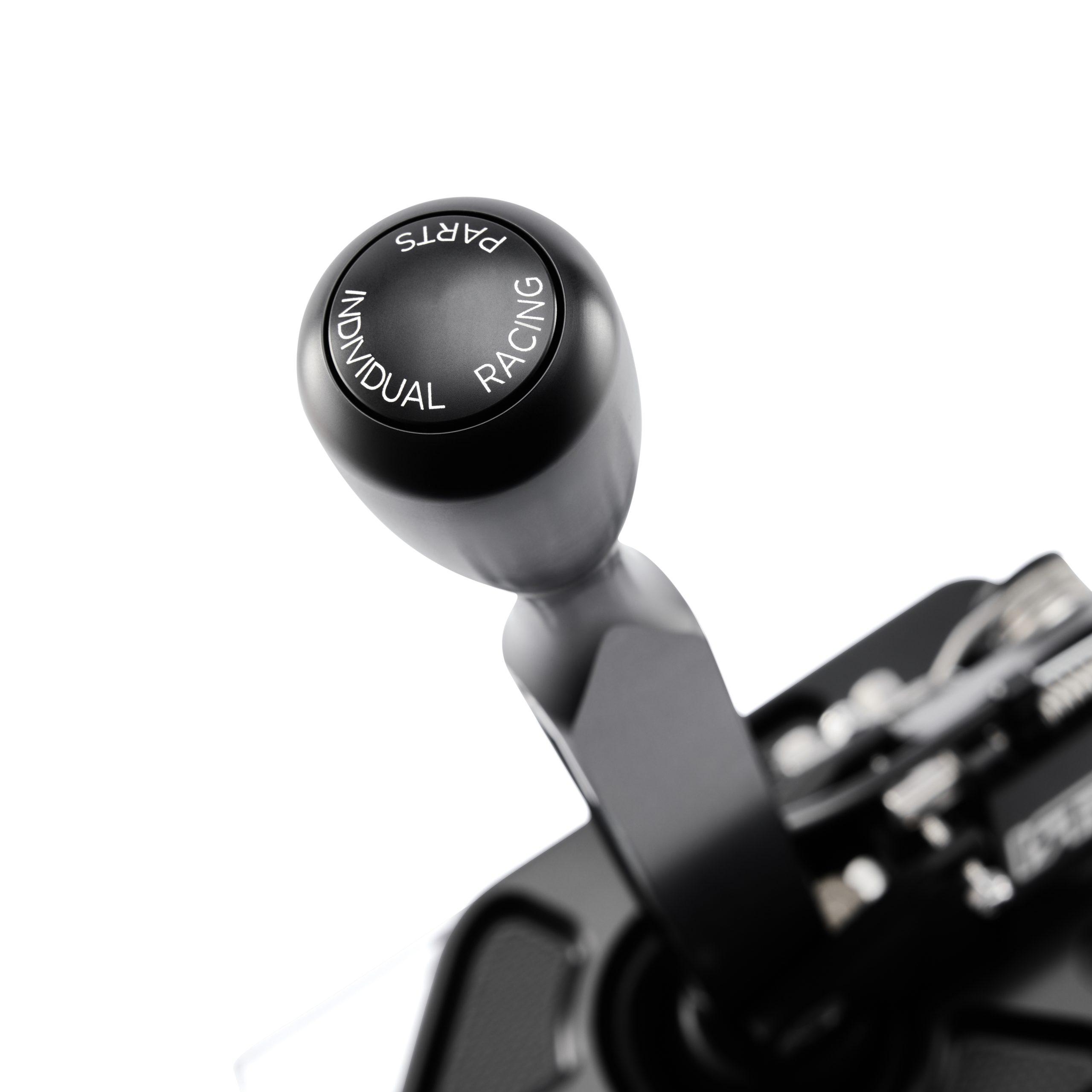 Short shifter BMW E46, E8x, E9x V3 (bolt-on) Self Centring - Black with red button