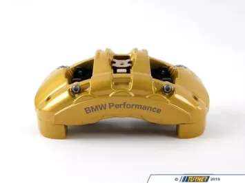  Remklauwen set / Remzadel huis BMW PERFORMANCE 6-pots Goudkleur